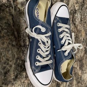 Navy Blue Converse
